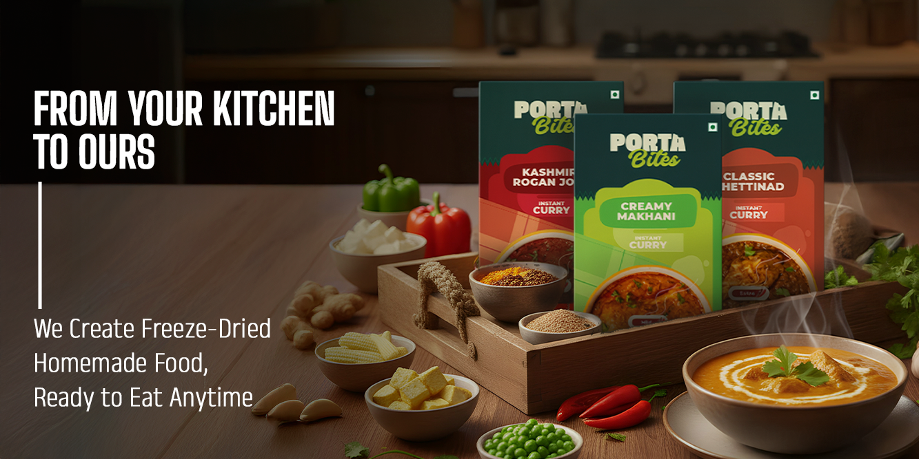From Your Kitchen to Ours, We Create Freeze-Dried Homemade Food, Ready to Eat Anytime