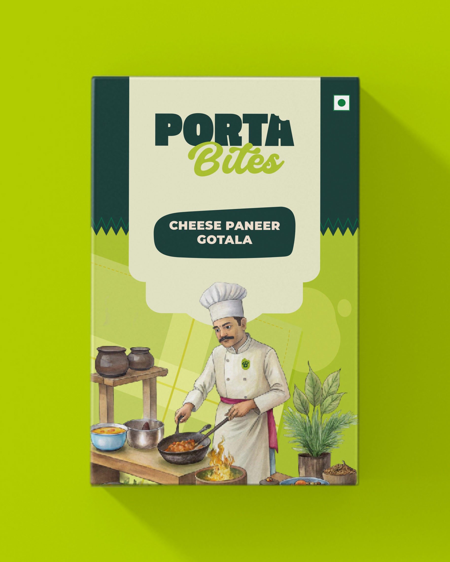 Ready To Eat Cheese Paneer Gotala